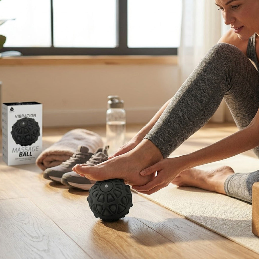 Pursonic Vibrating Massage Ball – Deep Tissue Relief at Your Fingertips
